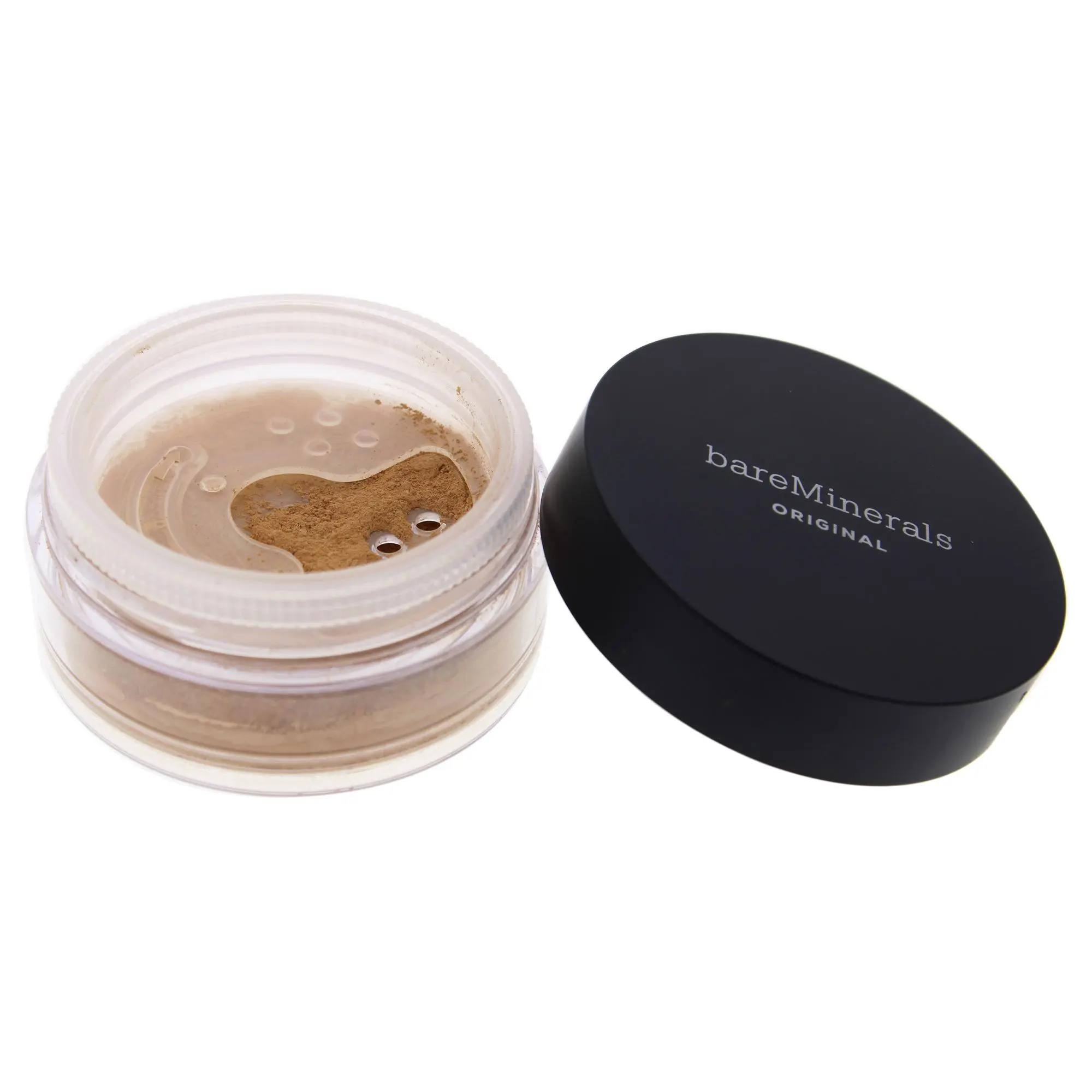 bareMinerals Women's Original Loose Powder Makeup Foundation - SPF 15 Sun Protection, 15 Neutral Medium, Flawless Natural Look Face Makeup - 0.28 oz