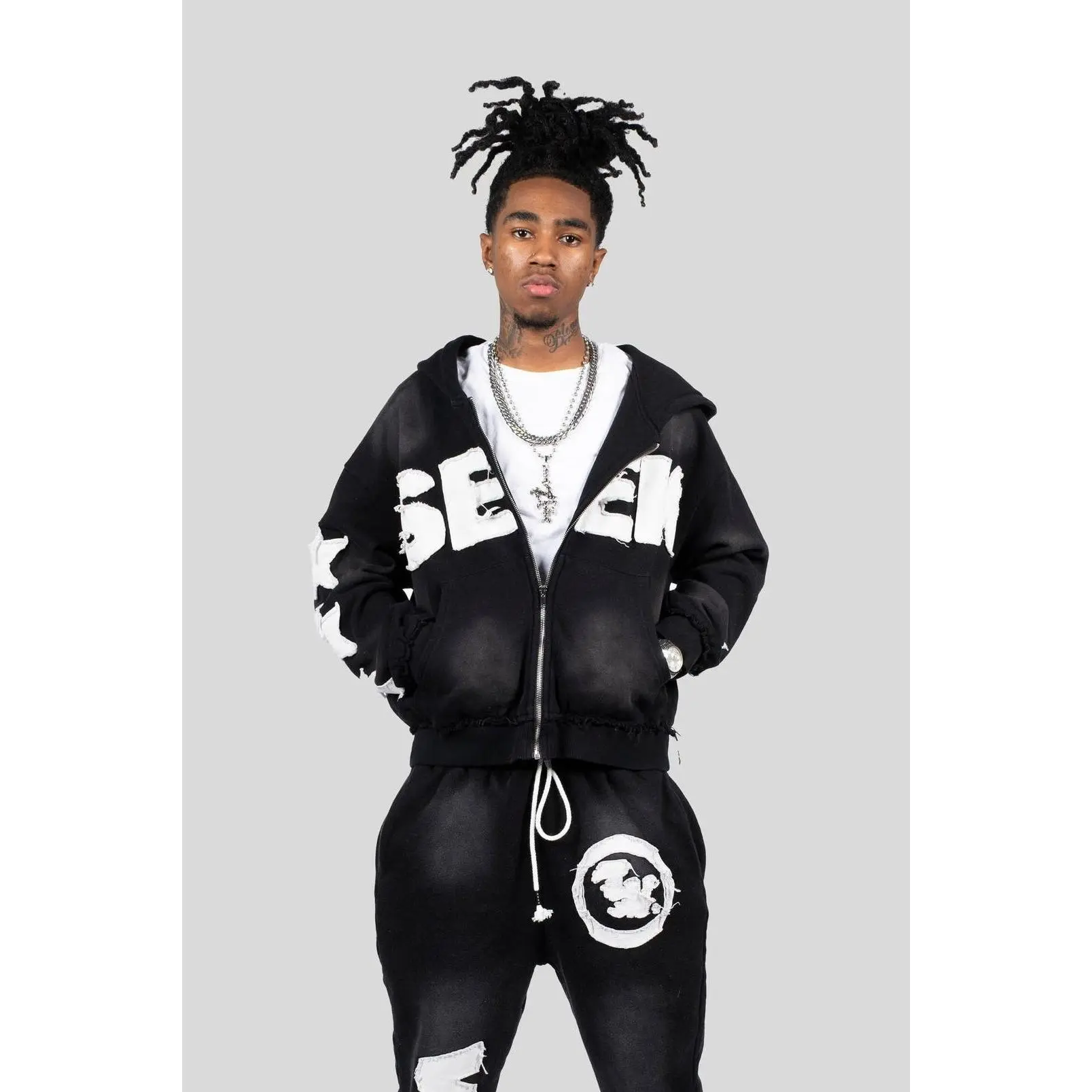 SEEK ZIPUP Cotton Sweatshirt - TikTok Shop
