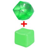 Polygon + square green combination