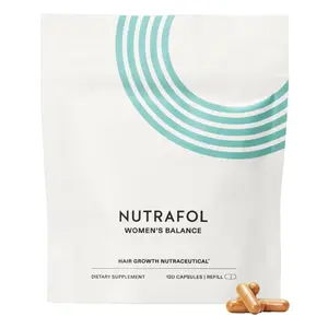 Nutrafol Women's 45+ Daily Healthcare Dietary Hair Care Supplement - Plant-Based Nutrient Complex for Hair Volume & Shine Support, 30-Day Pouch