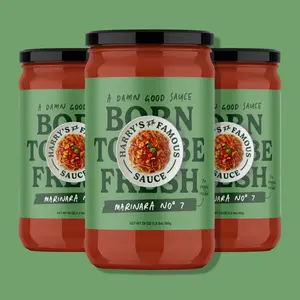 Harry's Famous Sauce Marinara No° 7 3-Pack | 7 Vegetables Inside Unbelievably Delicious Pasta Sauce