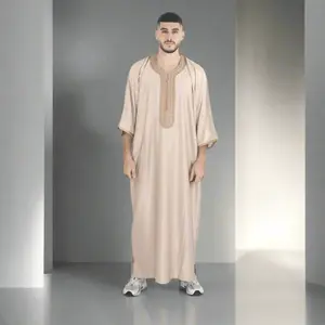 Moroccan Gandoura Beige
