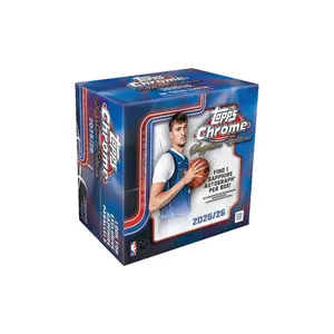 2025-26 Topps Chrome NBA Basketball Sapphire Hobby Box