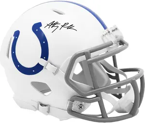 Anthony Richardson Indianapolis Colts Autographed Riddell Speed Mini Helmet - Fanatics Authentic Certified