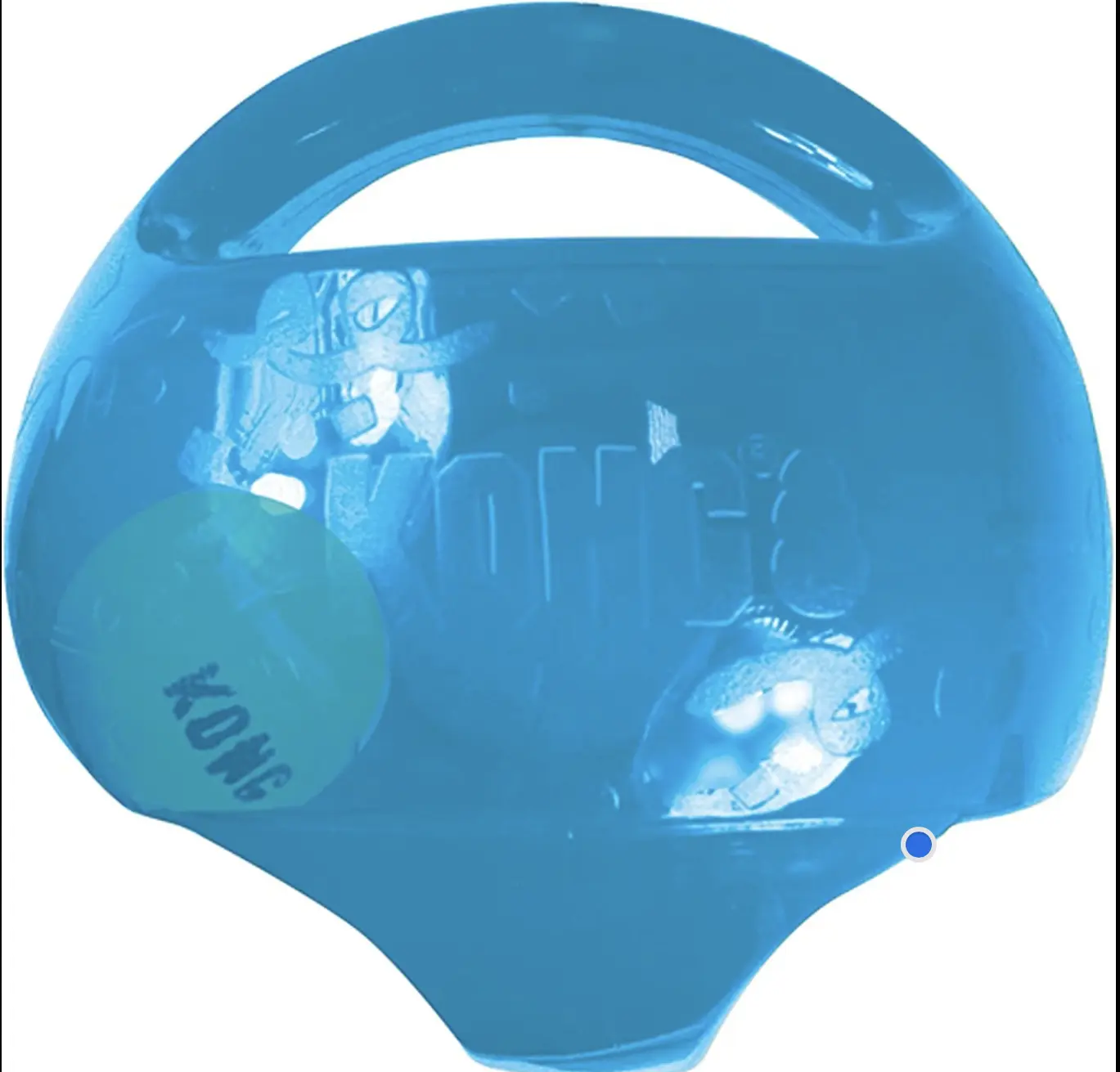 KONG Indestructible Jumbler Ball - Interactive Dog Toy for Medium/Large Dogs - Perfect for Fetch Games and Outdoor Activities