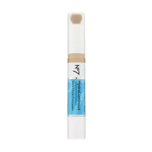No7 Hydraluminous Concealer - Full-Coverage Under Eye Concealer for Dark Circles with Caffeine & Ceramides - Hydrating & Brightening Concealer for Dark Under Eye Area (3.9ml)