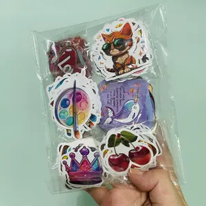 Cute Stickers for Kids - 300Pcs mixed Kawaii Stickers for Kids Classroom Decor Water Bottle & Teacher Rewards -  Easy Peel Bulk Pack for Teens - Waterproof Vinyl Decals - Scrapbooking Journaling Notebook