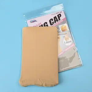 2pcs/Bag Wig Cap Hair Net for Human Hair Wig Nets Stretch Mesh Wig Cap for Making Wigs Comfortable Fit Hairpiece( Do Not Order Separtely)