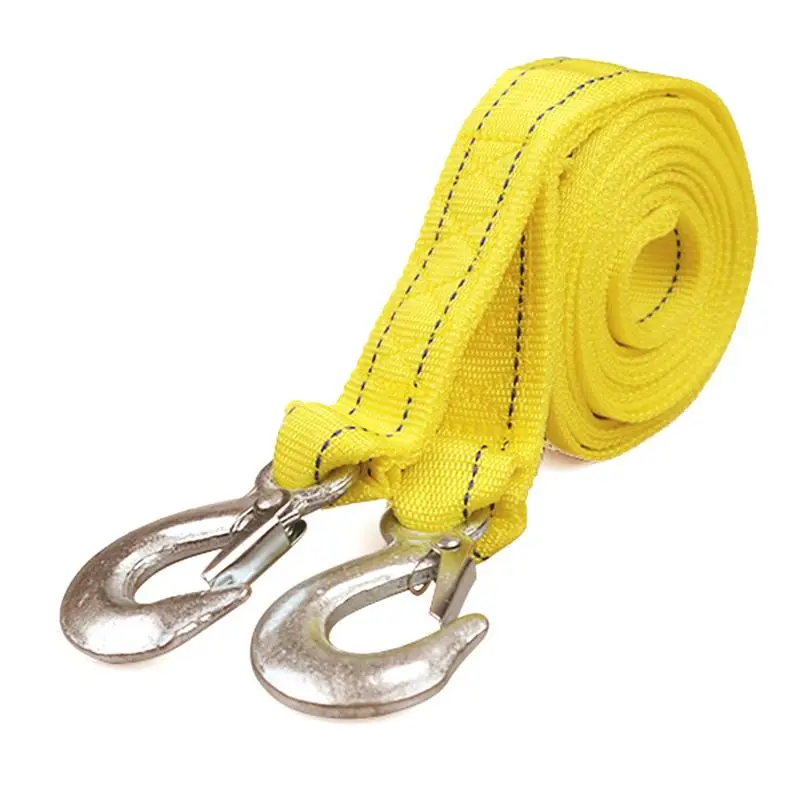 5 Ton Towing Rope, Nylon Recovery Strap, Heavy Duty Ratchet Straps for Vehicle Emergency Recovery, Car Emergency Accessories