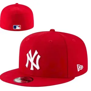 New Era MLB 59FIFTY Fitted Hat - 2026 NY Yankees/LA Dodgers Red Cap, Size 7 1/4, Flat Brim, Urban Style Sports Collectible Headwear