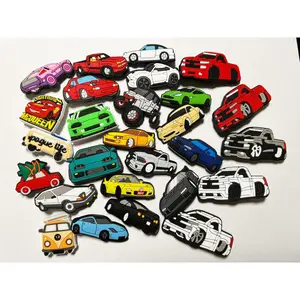 Cars race cars pick up trucks minivans and more shoe charms