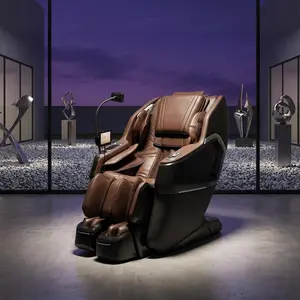 Massage Chair BV-4 2026 3xRelax 4D Music Rhythm Sync with 16 Auto Modes Bluetooth Sonic Resonance Tech & 55" SL-Track for Full Body Relaxation