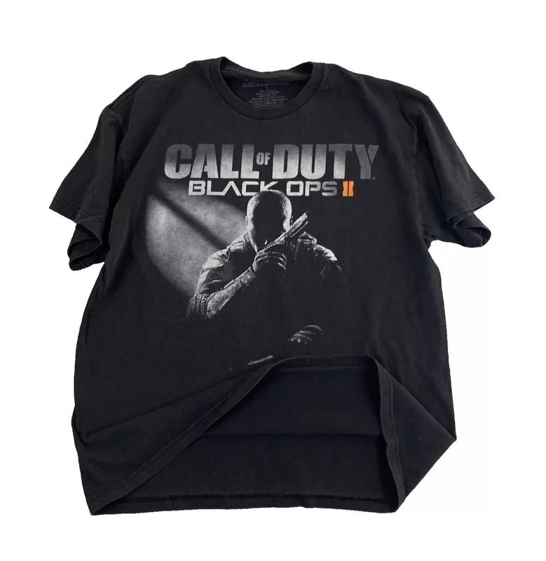 T-shirt Gamer Call Of Duty Black Ops III - Taille 2XL - Noir - Marque Gildan - Occasion Très Bon état