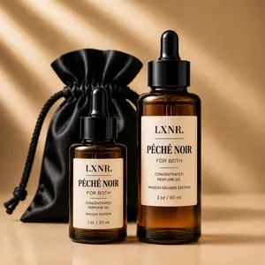 Péché Noir – For Both | Concentrated Perfume Oil | LXNR — 2 Sizes