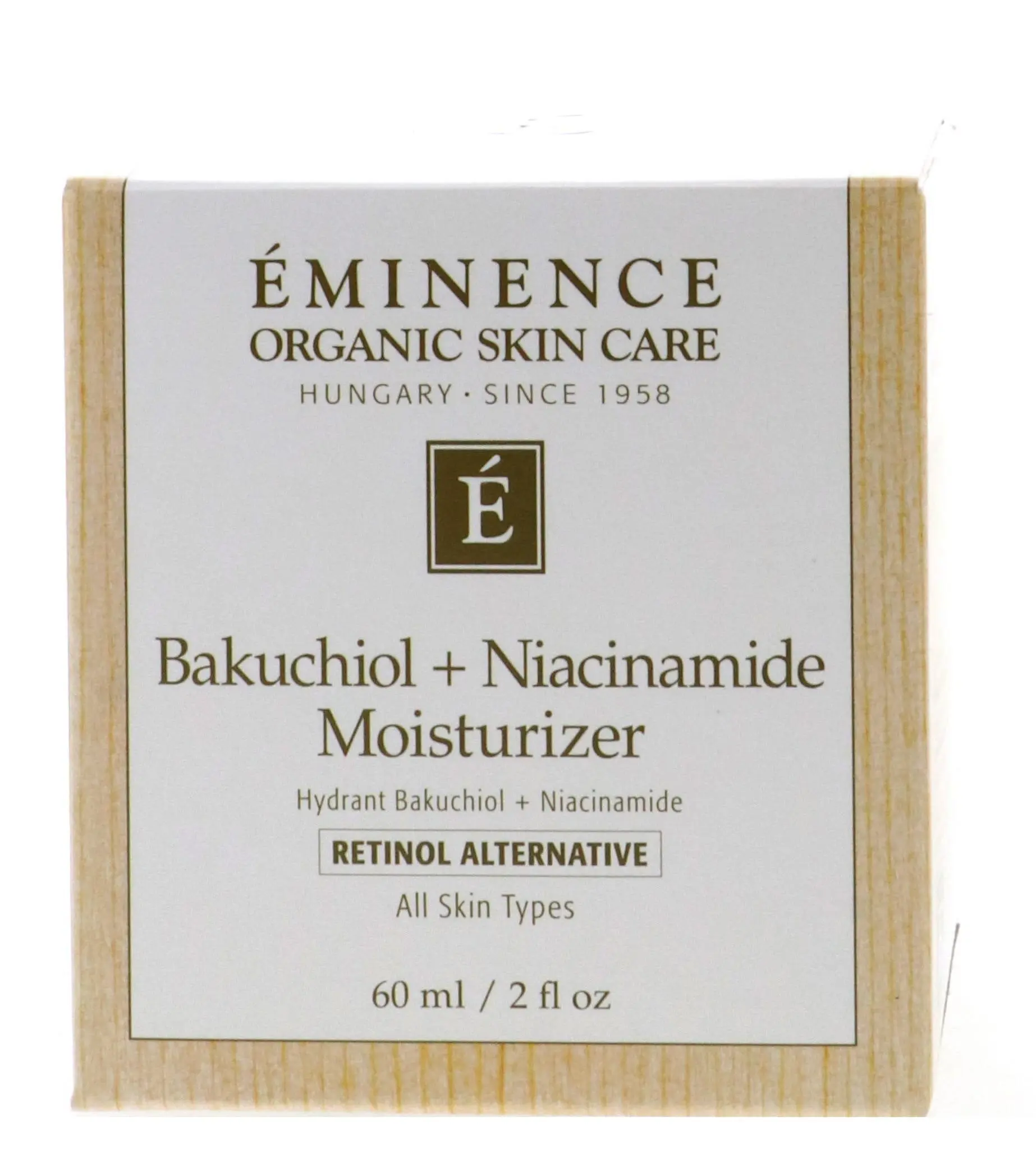 Eminence Bakuchiol + Niacinamide Facial Moisturizer, Anti-Aging & Moisturizing Skincare for Sensitive & All Skin Types, Lightweight Formula, 2 oz