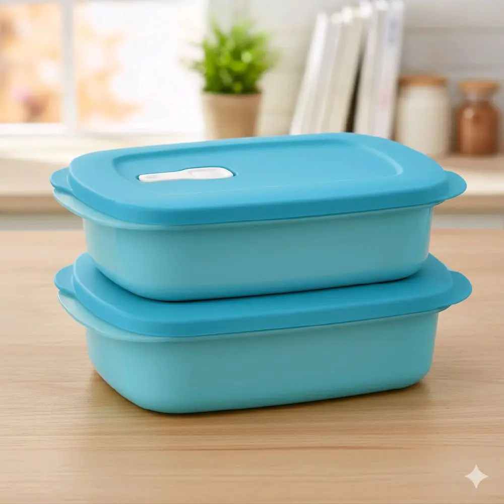 set (2) crystalwave blue  Kitchen