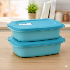 set (2) crystalwave blue  Kitchen