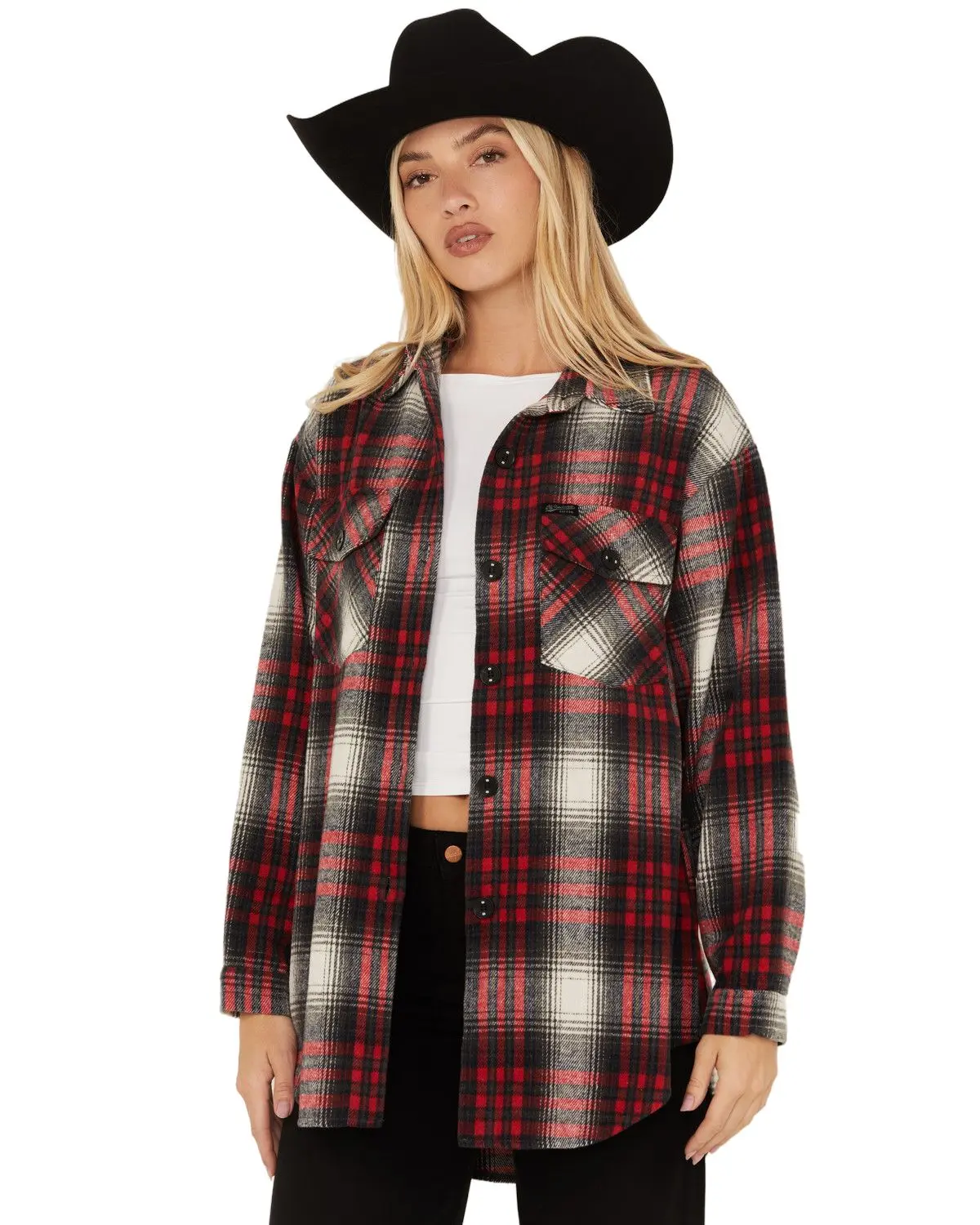 Sts Ranchwear By Carroll Women's By Women'S Bailey Plaid Print - Sts9092