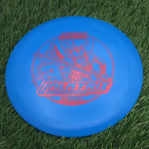 Innova DX Valkyrie with Burst Logo Stock Stamp - 168.5g - Blue