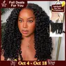 Tahikie Burmese Curly 7x6 HD Lace Pre Plucked Glueless 99J Burgundy Deep/Kinky Curly / Deep Wave / Body Wave / Water Wave Human Hair Wigs Upgrade With Drawstring Cap One-Step Invisible Hairline For Women #tiktokshopstockup #SohoChic