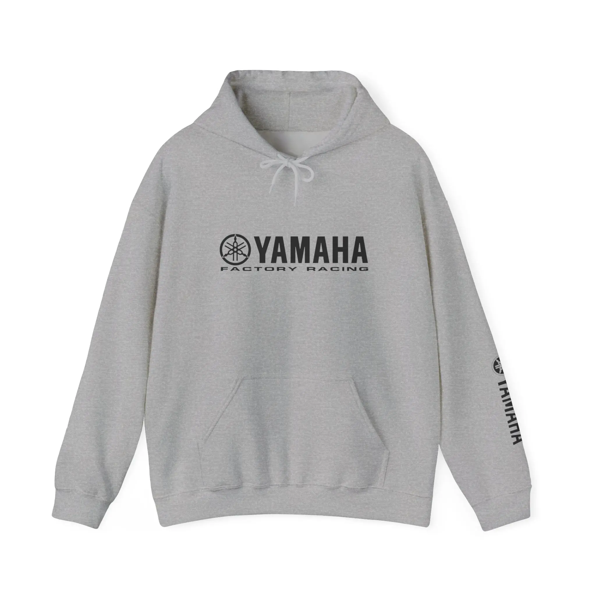 Yamaha Team Racing R1 Hoodie - Unisex Heavy Blend Sweatshirt, Motorcycle Racing Apparel, Racing Fans Gift, Graphic Print Hooded Jumper, Moto