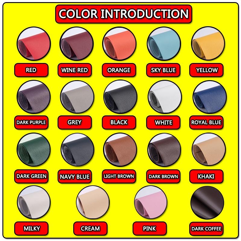 【20x54 INCH】sofa Self Adhesive Leather Repair Patch for Furniture and DIY Lovers Large Professional Sheet for Couch Sofa and Car Seat Renovation with Strong Glue