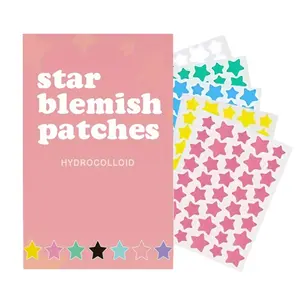 Box Acne Patches with Tea Tree & Witch Hazel Essence, Alcohol-Free, Gentle Cleansing, Suitable for All Skin Types, 200 Pcs