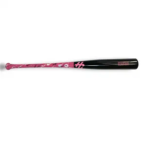 Pro Grade Maple Baseball Bat | 143HB 33.5" Balanced Power Bat Black Pink