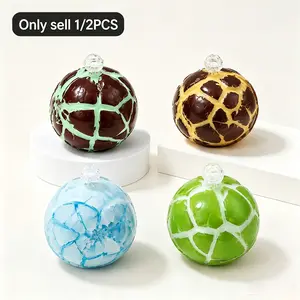 Crispy and soft, chocolate-shaped malleable stress-relieving balls, Sensory stress reliever, combining fingertip stress relief and sensory stimulation, food-shaped toys for anxiety relief
