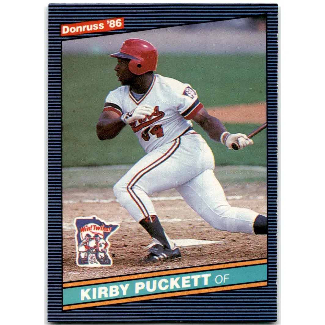 1986 Donruss Sports Trading Card, #72 Kirby Puckett Collectible