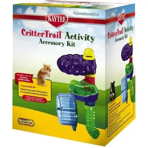 Kaytee CritterTrail Small Animal Accessory Activity Kit 9 in X 9 in X 18 in