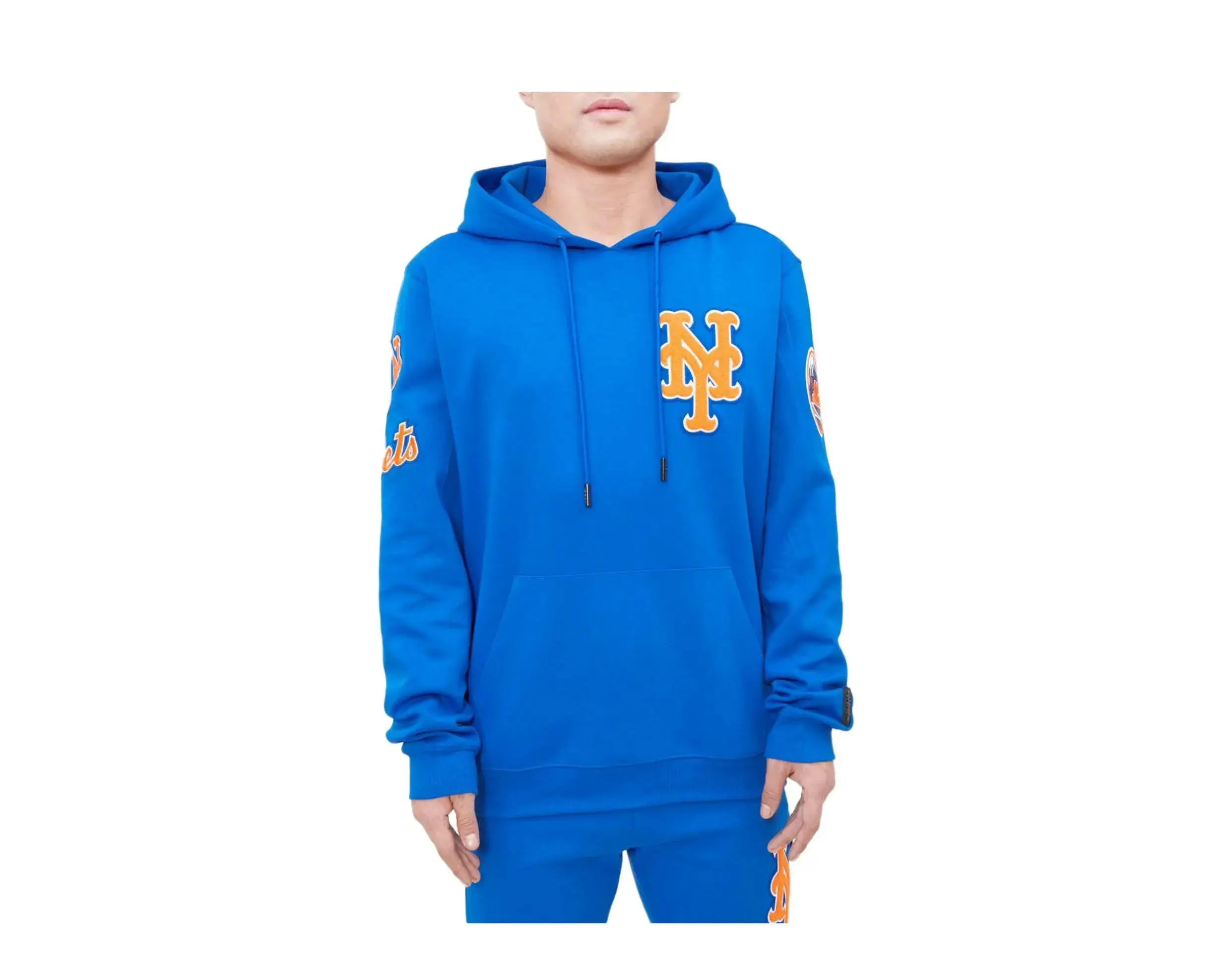 Pro Standard New York Mets Classic Chenille Hoodie in Royal Blue | Men's