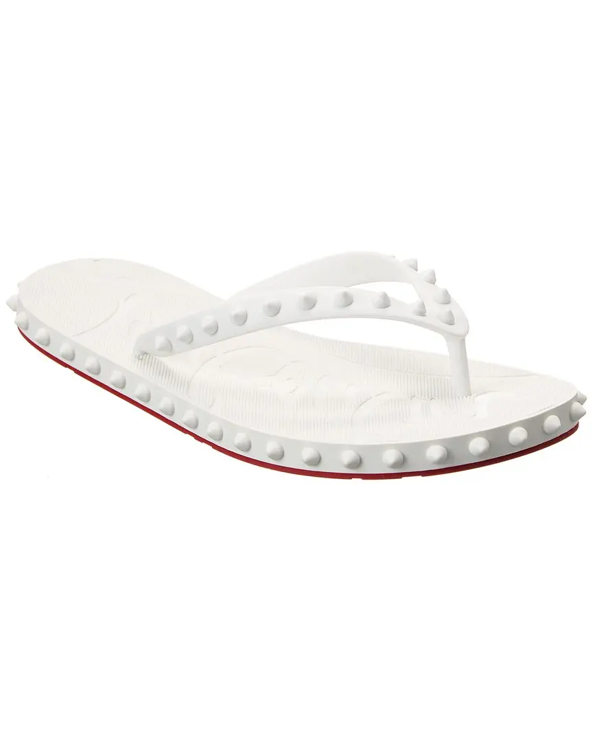 Christian Louboutin Super Loubi Rubber Flip Flop