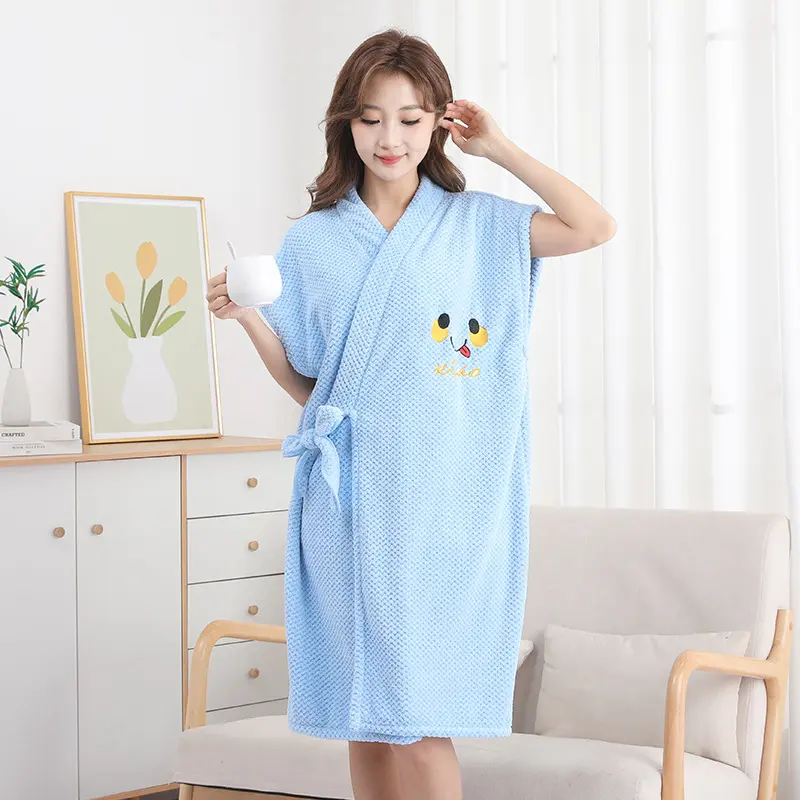 Smiling Sleeveless Blue