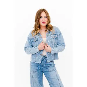 Pretty In Bows Denim Jacket