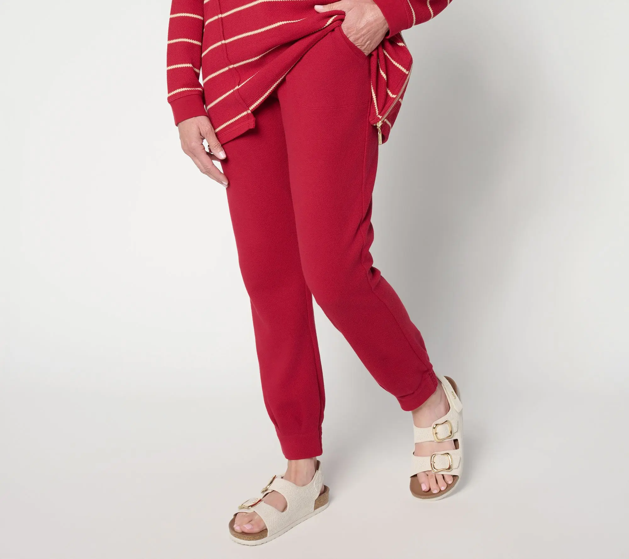 Attitudes by Renee Petite Jacquard Knit Pants