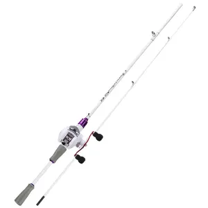 Sougayilang Centron Lite Combo, IM6 Graphite 2Pc Blanks, Stainless Steel Guides with Ceramic Rings, Contoured EVA Handles & Fighting Butt,For outdoor Fishing Rod