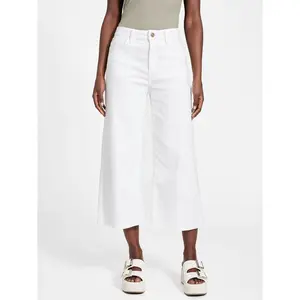 GUESS Female Eco Bellflower Cropped Wide Leg Jeans
