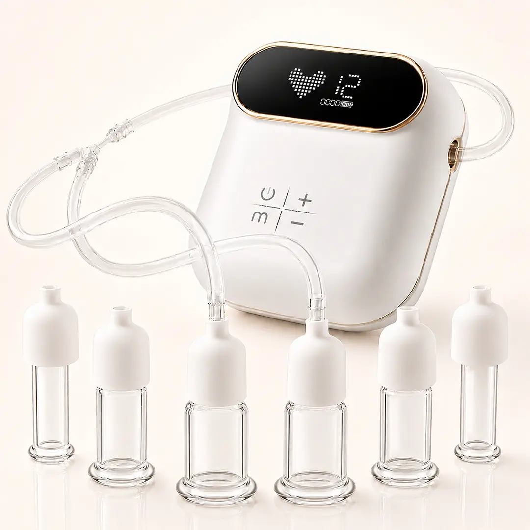 SciContour Face Cupping Device for Puffiness Relief & Drainage Glide Skin Firming Tool