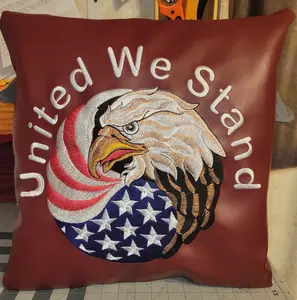 United We Stand Vinyl Pillow