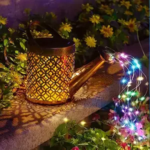 Solar Sprinkler Light Outdoor Garden Decoration, Ip65 Waterproof Hanging Lamp, Solar Powered Patio Decorative Lighting for Yard & Lawn, Solar Landscape Lights