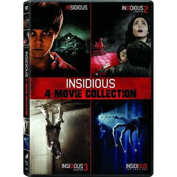 Insidious: 4-Movie Collection  [DVD Video Disc] Boxed Set, Dolby, Subtitled, Widescreen, Ac-3/Dolby Digital
