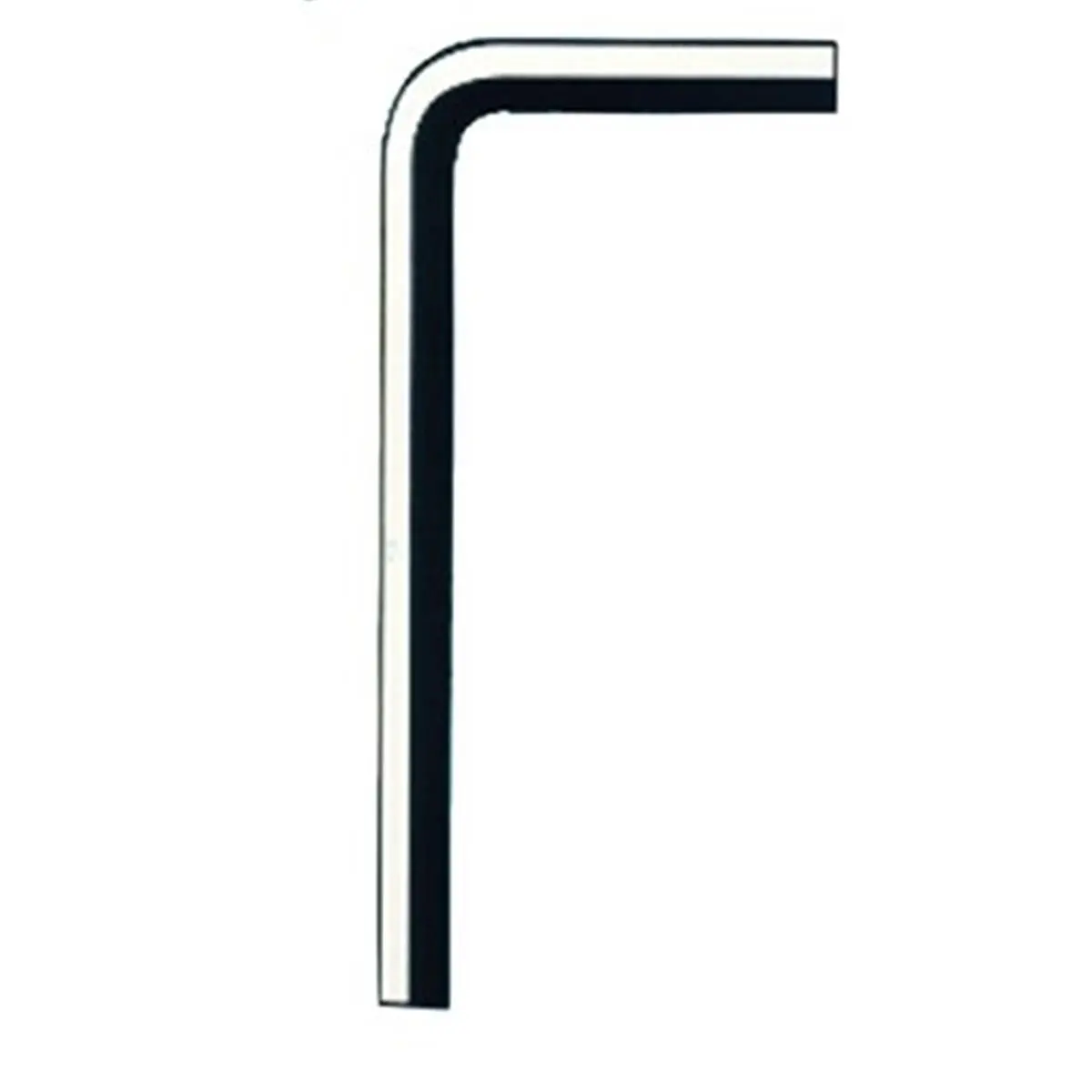 Eklind Tool L-Handle Hex Key, Short Arm, 7/8 in Tip, 8-1/4 in Length, Black Oxide Finish, Steel Construction, Inch System Design