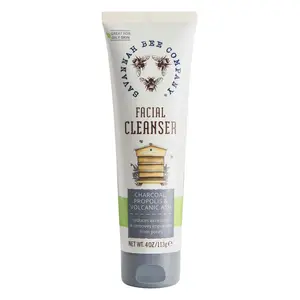 Savannah Bee Company Propolis Extract Volcanic Ash and Charcoal Facial Cleanser 4oz Day Use