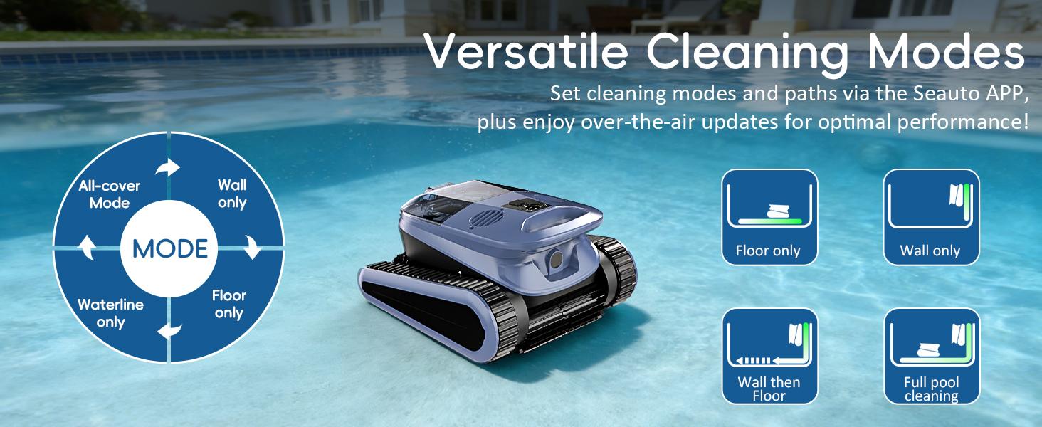 (2026 New) Robotic Pool Cleaner – SAT40