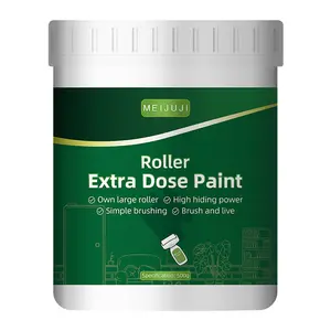 Portable Wall Paint Tool,Large Roller Brush Wall Repair Tool,Wall Repair Kit,Wall Roller Paint BrushSuitable for Repairing The Wall with Latex Paint,Water-Based,Low VOC,Non-Toxic