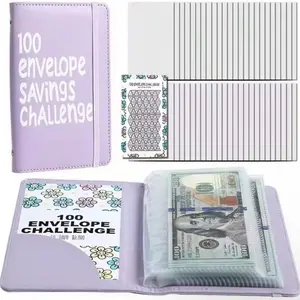 100 Days Money Saving Envelope BudgetStorage Book
