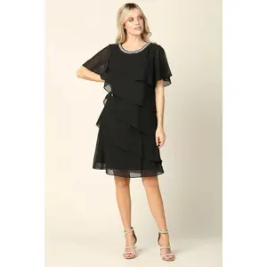 Eva USA 3361 Black Funeral Dress for Women