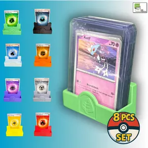 8-Piece Pokémon Energy Break Stand Set – TCG Stream Organizer