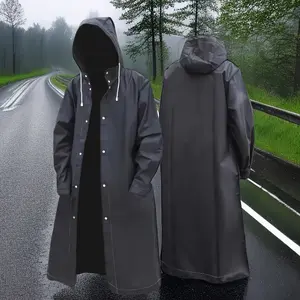 Lightweight Full-Body Raincoat, Adjustable Hat Design, Quick-Dry Outerwear, Waterproof Jacket, Ideal for Motorcycle, Hiking, Travel, Waterproof Windproof Raincoat